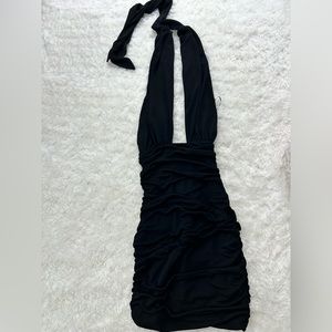 Black Zara multi wear dress size xs